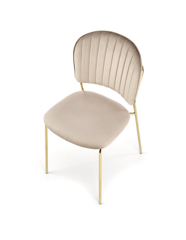 K499 krzesło beżowy
