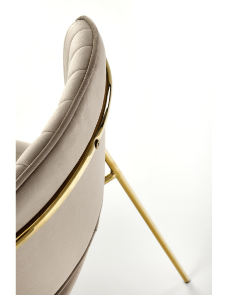 K499 krzesło beżowy