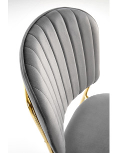 K499 krzesło popielaty 2