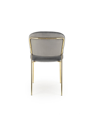 K499 krzesło popielaty