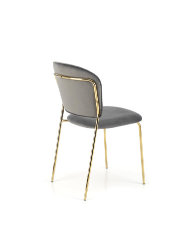 K499 krzesło popielaty