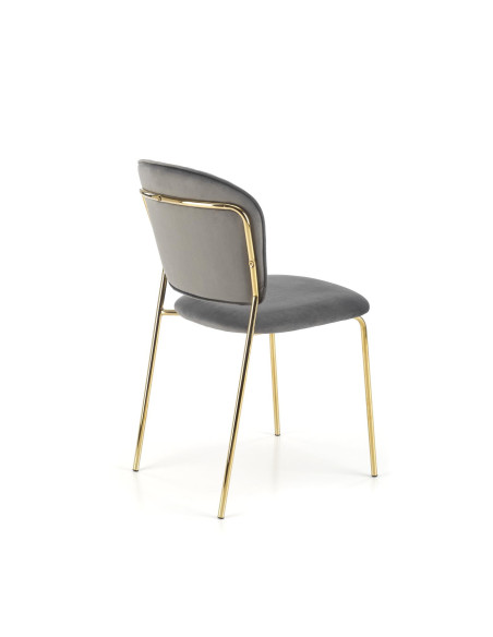 K499 krzesło popielaty