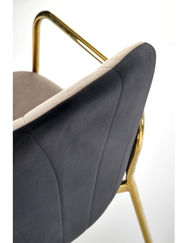 K500 krzesło beżowy / czarny