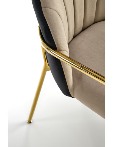 K500 krzesło beżowy / czarny