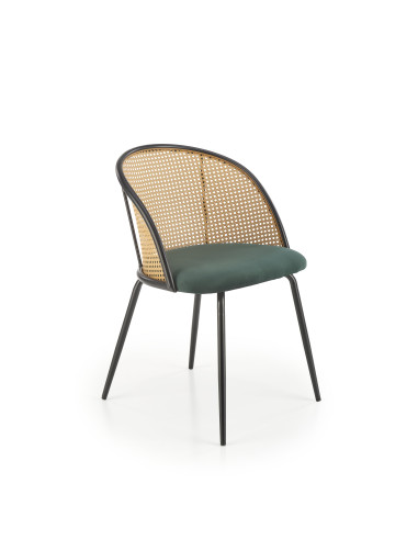 K508 krzesło ciemny zielony