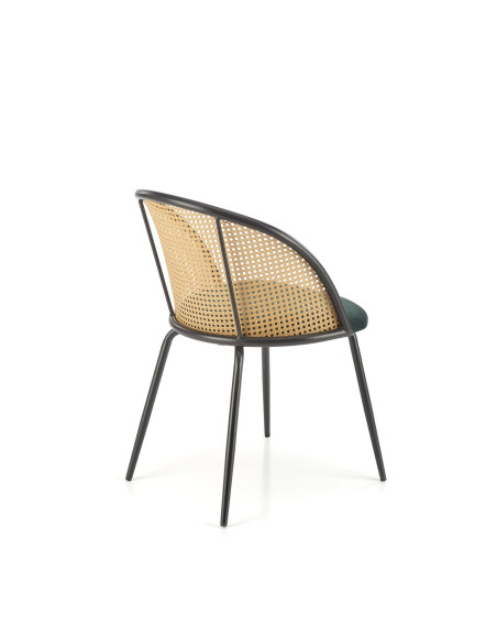 K508 krzesło ciemny zielony