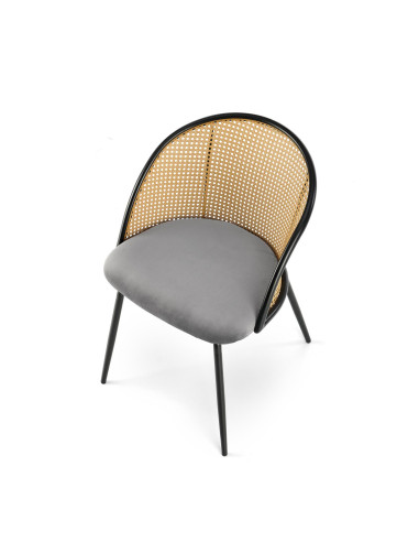 K508 krzesło popielaty