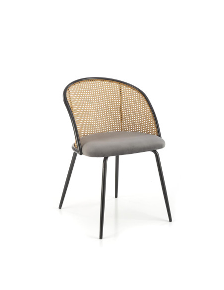 K508 krzesło popielaty