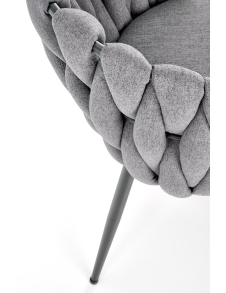 K516 krzesło popielaty