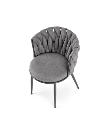 K516 krzesło popielaty