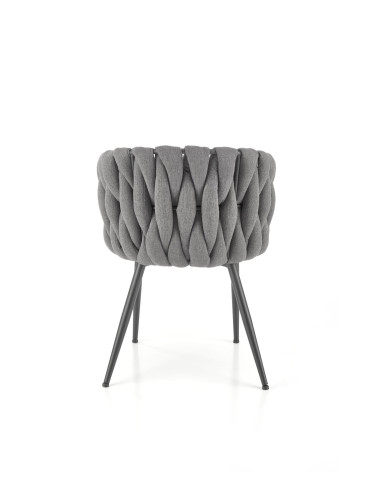 K516 krzesło popielaty