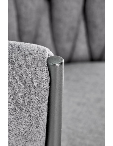 K516 krzesło popielaty