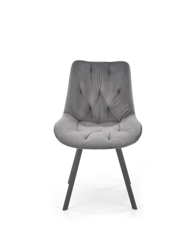 K519 krzesło popielaty