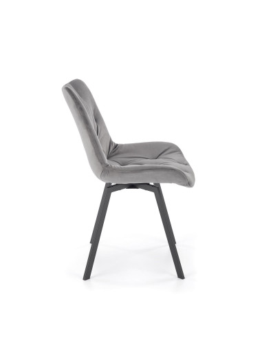 K519 krzesło popielaty