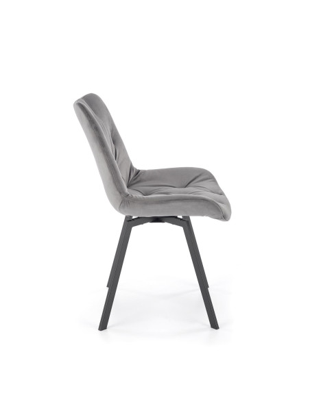 K519 krzesło popielaty