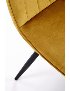 K521 krzesło musztardowy 2