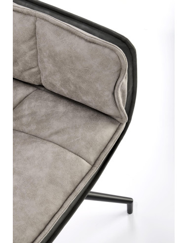 K523 krzesło popielaty / czarny