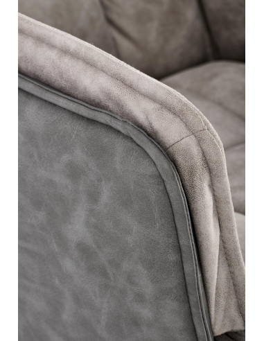 K523 krzesło popielaty / czarny