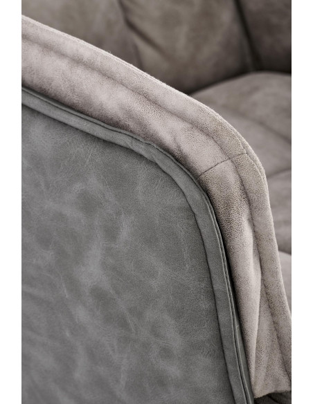 K523 krzesło popielaty / czarny