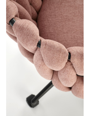 TALON fotel gabinetowy różowy