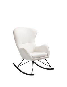 LIBERTO 3 fotel wypoczynkowy biały