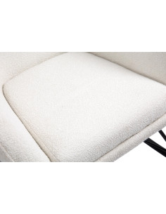 LIBERTO 3 fotel wypoczynkowy biały 2