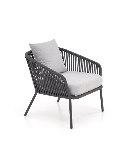 ROCCA Zestaw Ogrodowy, Sofa + 2 Fotele + Ława - Elegancja na Zewnątrz