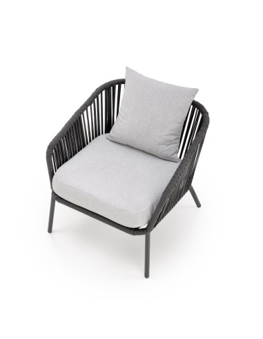 ROCCA Zestaw Ogrodowy, Sofa + 2 Fotele + Ława - Elegancja na Zewnątrz