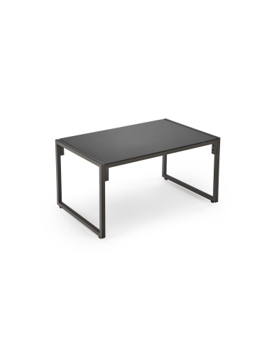 SHARK Zestaw Ogrodowy, Sofa + 2 Fotele + Ława Szklana - Nowoczesność i Styl