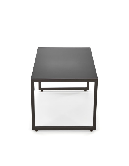 SHARK Zestaw Ogrodowy, Sofa + 2 Fotele + Ława Szklana - Nowoczesność i Styl