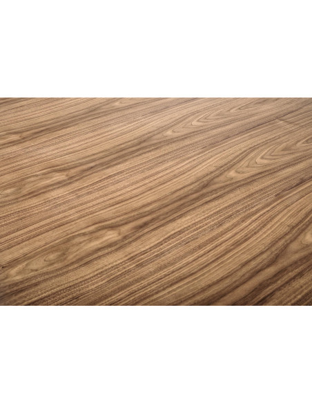 HENDERSON Stół Okrągły Fi136cm Orzechowy ze Stożkową Podstawą - Gustowny