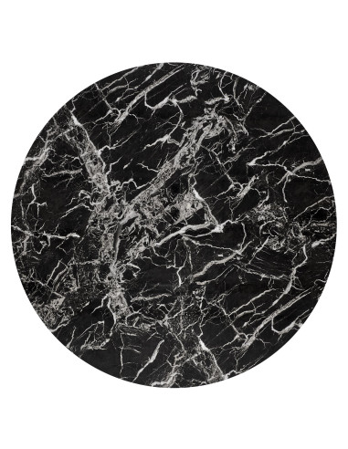 RAYMOND 2 stół, blat - czarny marmur, nogi - złoty (2p 1szt)