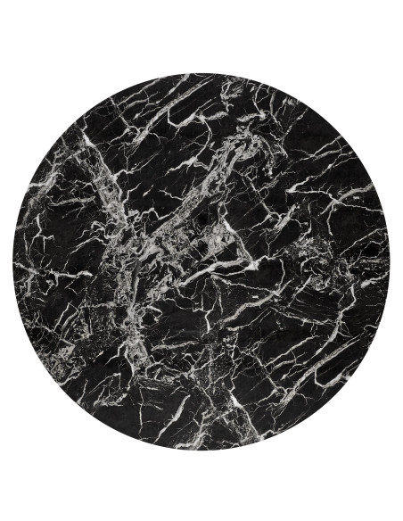 RAYMOND 2 stół, blat - czarny marmur, nogi - złoty (2p 1szt)