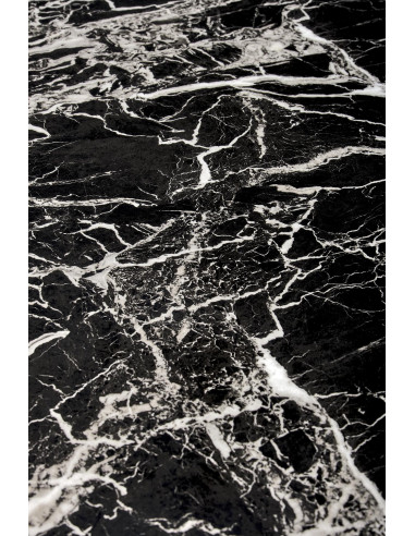 RAYMOND 2 stół, blat - czarny marmur, nogi - złoty (2p 1szt)