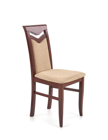 CITRONE Krzesło Ciemny Orzech/Jazz 2, Drewno Bukowe - Klasyczny Styl