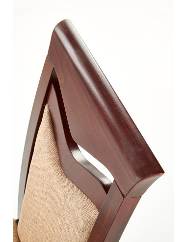 CITRONE Krzesło Ciemny Orzech/Jazz 2, Drewno Bukowe - Klasyczny Styl