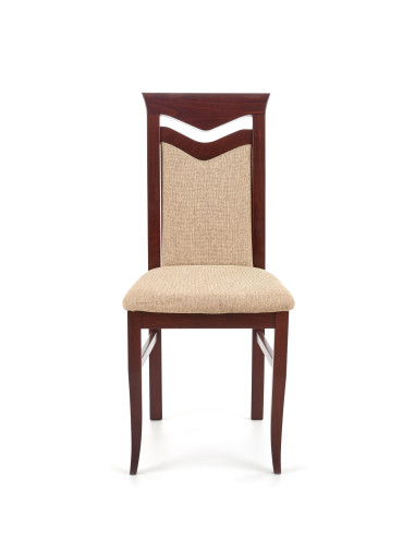 CITRONE Krzesło Ciemny Orzech/Jazz 2, Drewno Bukowe - Klasyczny Styl