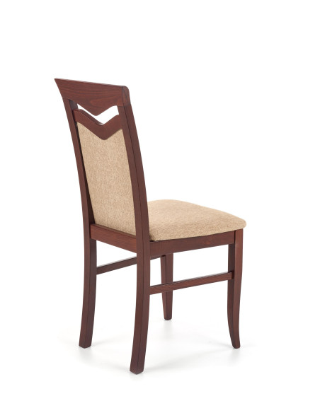 CITRONE Krzesło Ciemny Orzech/Jazz 2, Drewno Bukowe - Klasyczny Styl