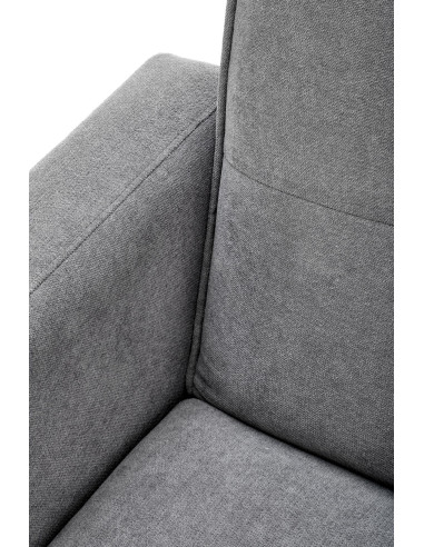 CORNELIUS sofa rozkładana z funkcją narożnika popiel
