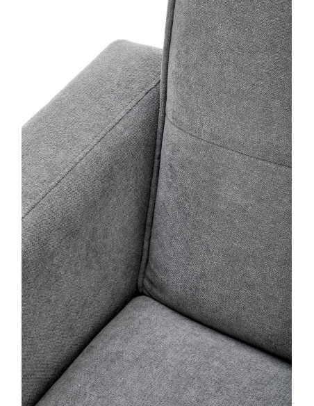 CORNELIUS sofa rozkładana z funkcją narożnika popiel