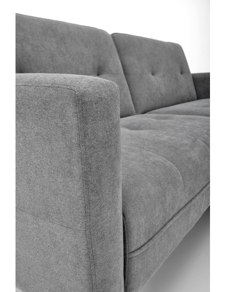 CORNELIUS sofa rozkładana z funkcją narożnika popiel