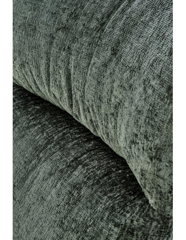 CASTRO Fotel Bujany C.Zielony Nogi Stalowe na Drewnianych Płozach - Komfort