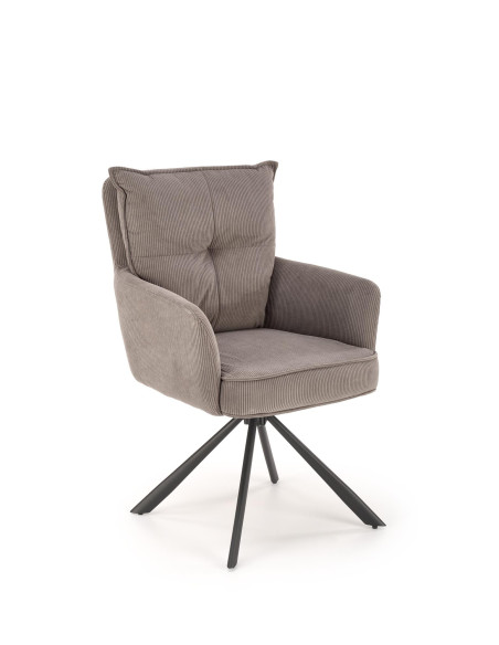 K528 krzesło popielaty