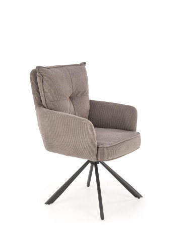 K528 krzesło popielaty