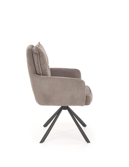 K528 krzesło popielaty