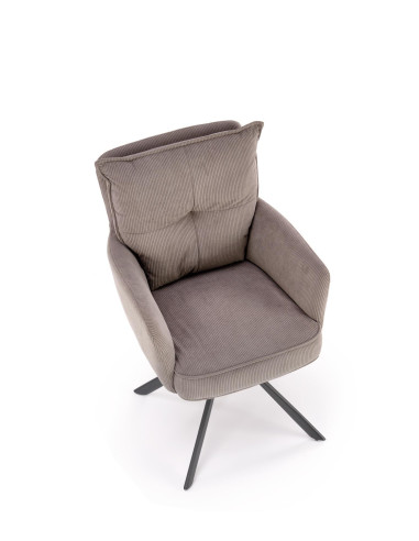 K528 krzesło popielaty