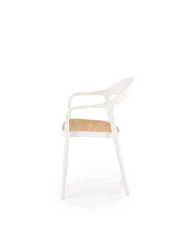 K530 krzesło biały / naturalny