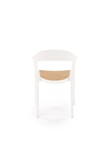 K530 krzesło biały / naturalny