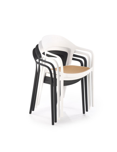 K530 krzesło biały / naturalny