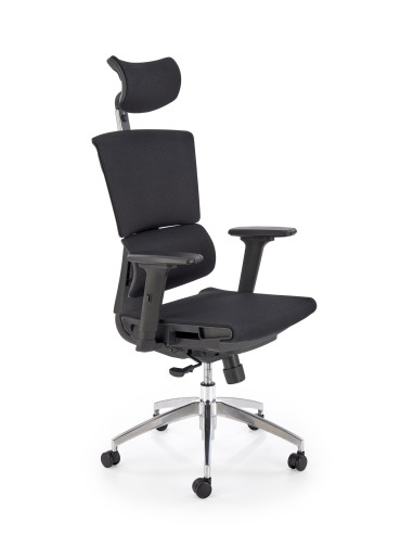 MARCUS fotel gabinetowy czarny